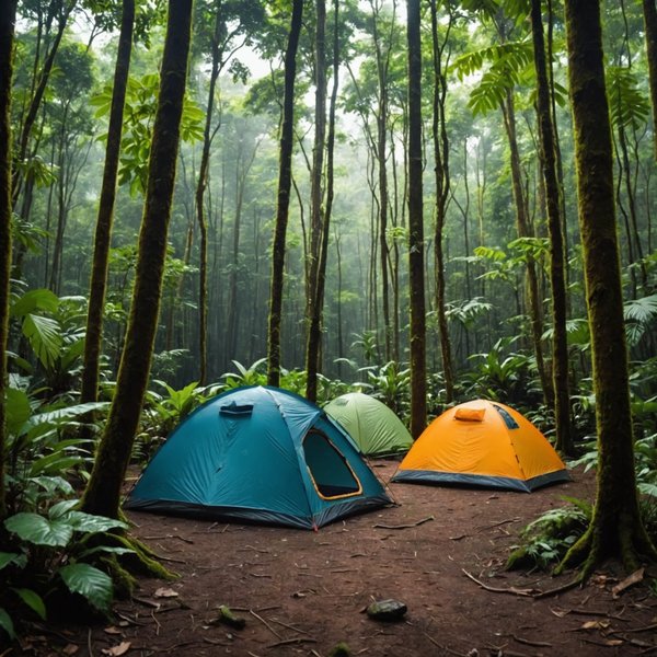 Quels sont les meilleurs conseils pour camper en toute sécurité en forêt tropicale?
